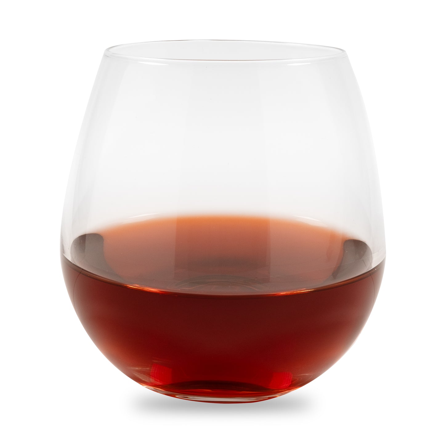 K&K Home Stemless Wine Glasses Set of 4, 15 Oz Wine Glasses for Red Wine, White Wine, Spirits, and Cocktails