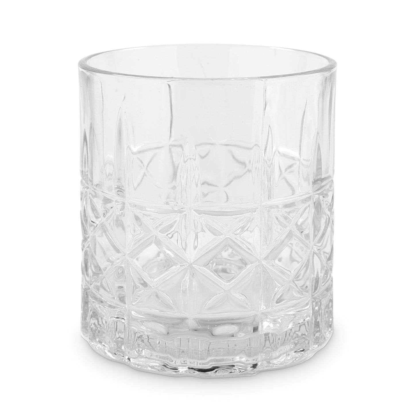 K&K Home Whiskey Glasses Set of 4-12 Oz Bourbon Glass, Old Fashioned Liquor Vodka Bourbon Cocktail Scotch Bar Glasses Set
