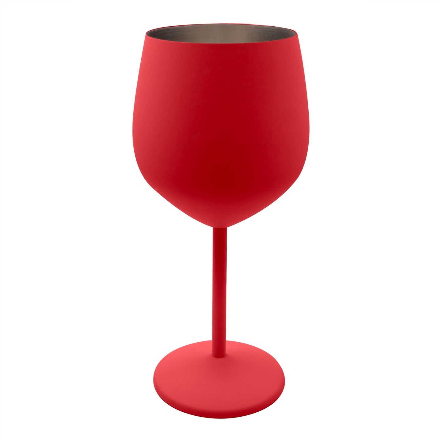 K&K Home Gold Stainless Steel Unbreakable Wine Glasses - 18 oz - Set of 2 Colored, Stemmed Metal Wine Glasses Perfect for Outdoors, Weddings, and Parties