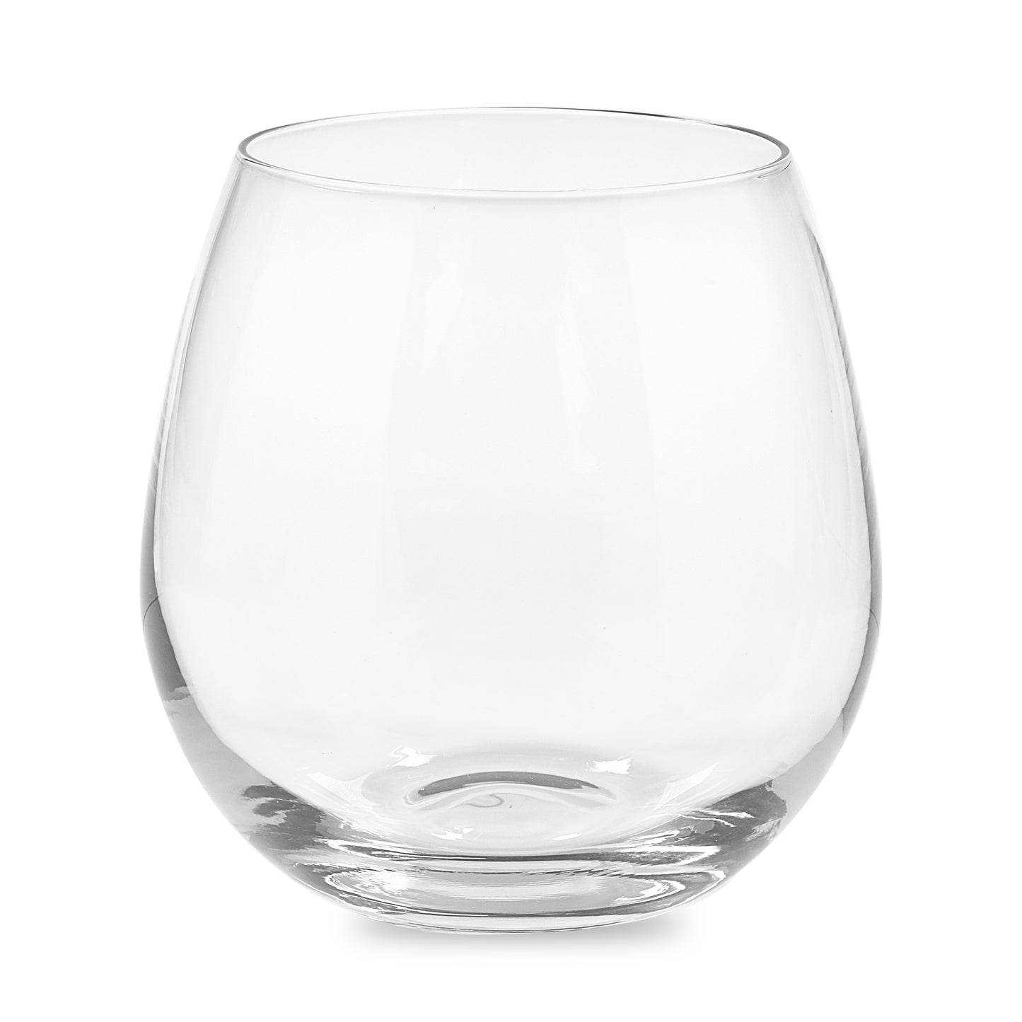 K&K Home Stemless Wine Glasses Set of 4, 15 Oz Wine Glasses for Red Wine, White Wine, Spirits, and Cocktails